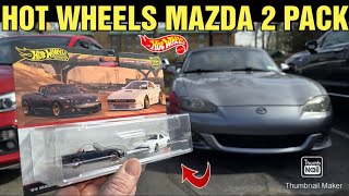 Hot wheels MAZDA 2 PACK Pandem & MY mazda collection