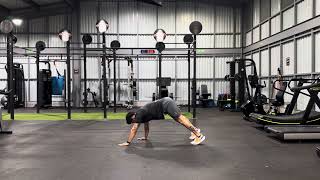 Worm Push Up