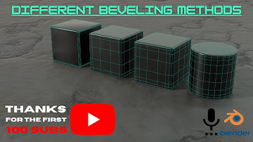 Blender 3.4 Introduction to Addons and Beveling Methodes 2023 #blender #hardsurfacemodeling