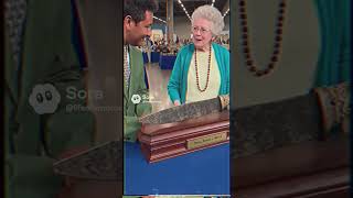 Viking butter knife..how big were Vikings? How big was the bread? #funnyshorts #antique #bloopers