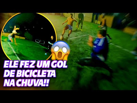 GOL DE BICICLETA E PUSKAS DE TRIVELA NO ÂNGULO!! Visão de um