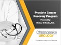 Prostate Cancer Recovery Program - Continence & Erectile Function
