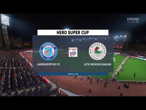 FIFA 23 - Jamshedpur FC vs ATK Mohun Bagan || Hero Super Cup 2023  #herosupercup #atkmohunbagan