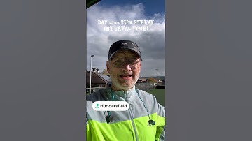 Day 2122 Run Streak: Loving the intervals as part of my Half Marathon Training Plan…#run #runstreak