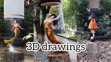 Nghệ thuật vẽ tranh 3D cực đỉnh - 3D Drawing