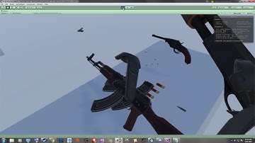Unity3D HTC Vive VR Weapon Interaction System
