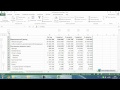 Группировка и структура данных в Excel