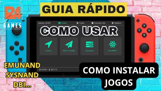 Como Instalar Retroarch no Nintendo Switch e emular diversos consoles e  Jogos!!! 