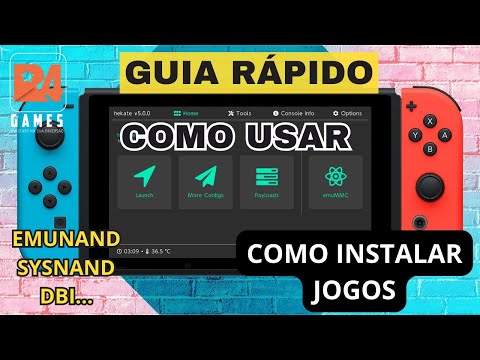 TUTORIAL COMO INSTALAR JOGOS NO SEU SWITCH (DESBLOQUEADO) 