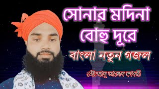 সোনার মদিনা বহু দুরে khub Sundar Bangla gojol Maulana Abu Taleb Qadri u Dinajpur ?9091368174