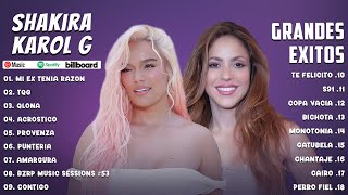 KAROL G, Shakira Grandes Mix Exitos 2024 - Lo Mas Nuevo 2024 - Mix Canciones Reggaeton 2024