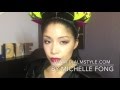 Maleficent halloween Makeup Tutorial Transformation