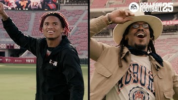 RYAN WILLIAMS VS. CAM NEWTON | EA CFB 25 ON ALABAMA JUMBOTRON 🍿