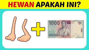JAWABANNYA GAMPANG BANGET! COBA JAWAB TEKA-TEKI TEBAK NAMA HEWAN INI