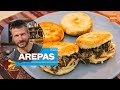 Arepas po de farinha de milho tradicional da venezuela  rodrigo hilbert  tempero de famlia