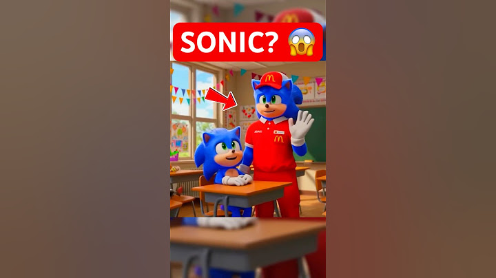 SONIC lleva a su PAPA a la ESCUELA pero... #sonic #comedia