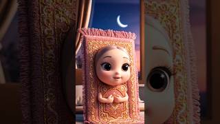 Cute Islamic Prayer Mat Explains Fajr, Zuhr & Asr Benefits 🌙✨ | Urdu Islamic Animation #shorts