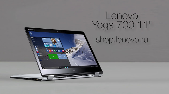Невероятно адаптивный компьютер Lenovo Yoga 700 11"