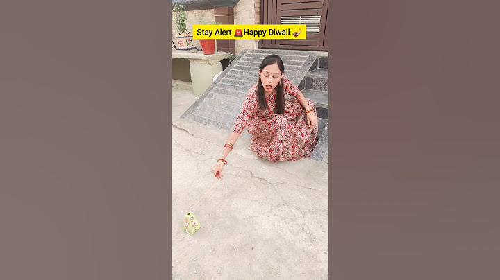 Stay alert 🚨 Happy Diwali 🪔 #youtubeshorts #couplecomedy #husbandwifecomdey #funny #dailynonstop