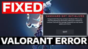 How To Fix Valorant Vanguard Not Initialized