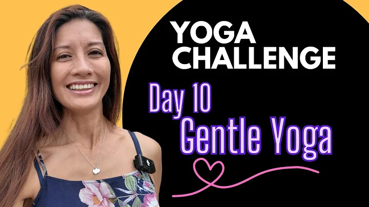 Day 10 of 15 Day Gentle Yoga Challenge  (15 minute to relax and restore) thumbnail