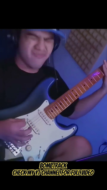 Bombtrack 💣 #bombtrack #rageagainstthemachine #ratm #tommorello #guitar #guitarcover #shorts #viral
