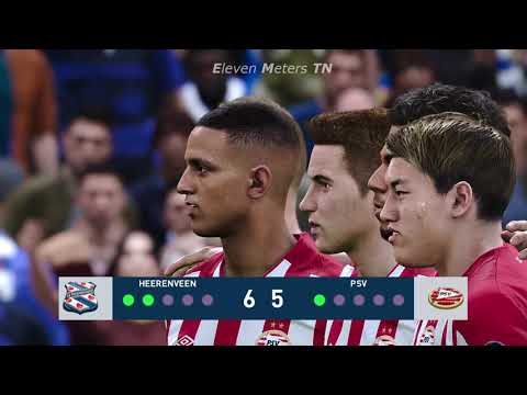 PES 2021 - Heerenveen vs PSV - Eredivisie - Penalty Shootout