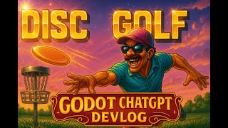 Disc Golf Game Prototype ChatGPT Devlog in action: Medium related devlog article in the description