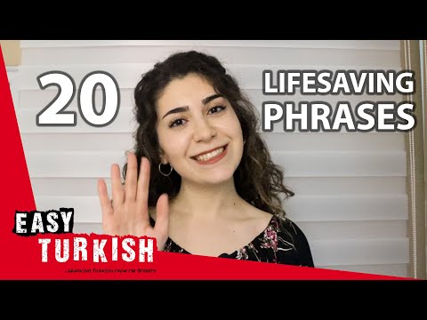 20 Phrases You Must Know Before Visiting Turkey | Super Easy Turkish 39