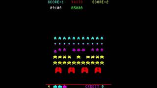 [고전게임 원코인] 스페이스 인베이더 파트 II (Taito) Space Invaders Part II (Taito) -- 39,400점 플레이 screenshot 1