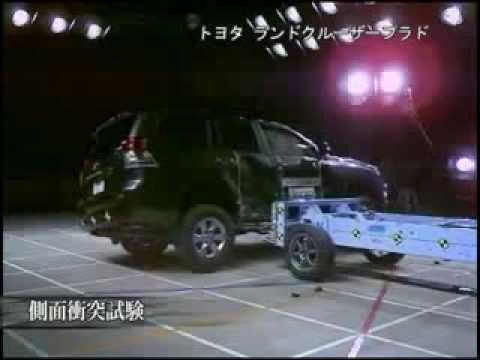 Crash Test 2010 - 20** Toyota Prado Landcruiser / Lexus GX  (Side Impact) JNCAP