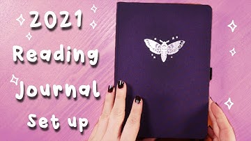 2021 READING JOURNAL SET UP + JANUARY PLAN WITH ME