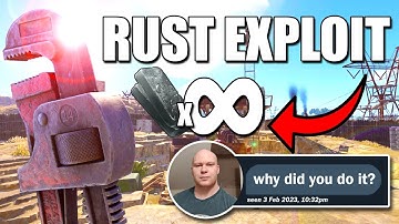 We Broke Rust with this Secret Exploit (Unlimited Everything)