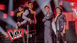 Sebas &amp; Alex, Christopher y Yeicool cantan &#39;Volver, volver&#39; - Batallas | La Voz Kids Colombia 2022