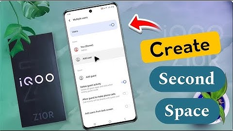 How to Use Second Space on iqoo z10r / IQOO Z10R Second Space Not Showing