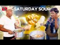 Uncle Clyde Bubbles His SATURDAY SOUP For Shanty in Paramin, Trinidad & Tobago 🇹🇹 In De Kitchen