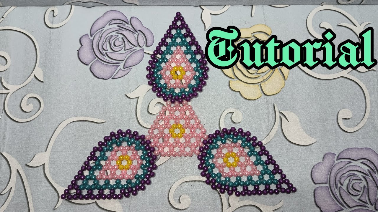 3D Beaded Table Mat Tutorial by Craft Novelty Sons YouTube