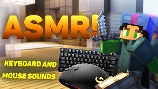 BedWars Keyboard And Mouse Sounds || Solo Bedwars ASMR