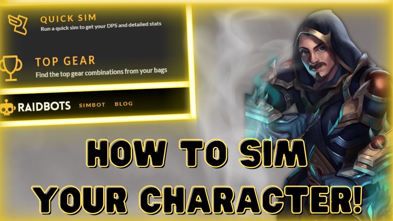 Whats BEST for your CHARACTER? Simulationcraft basics! 