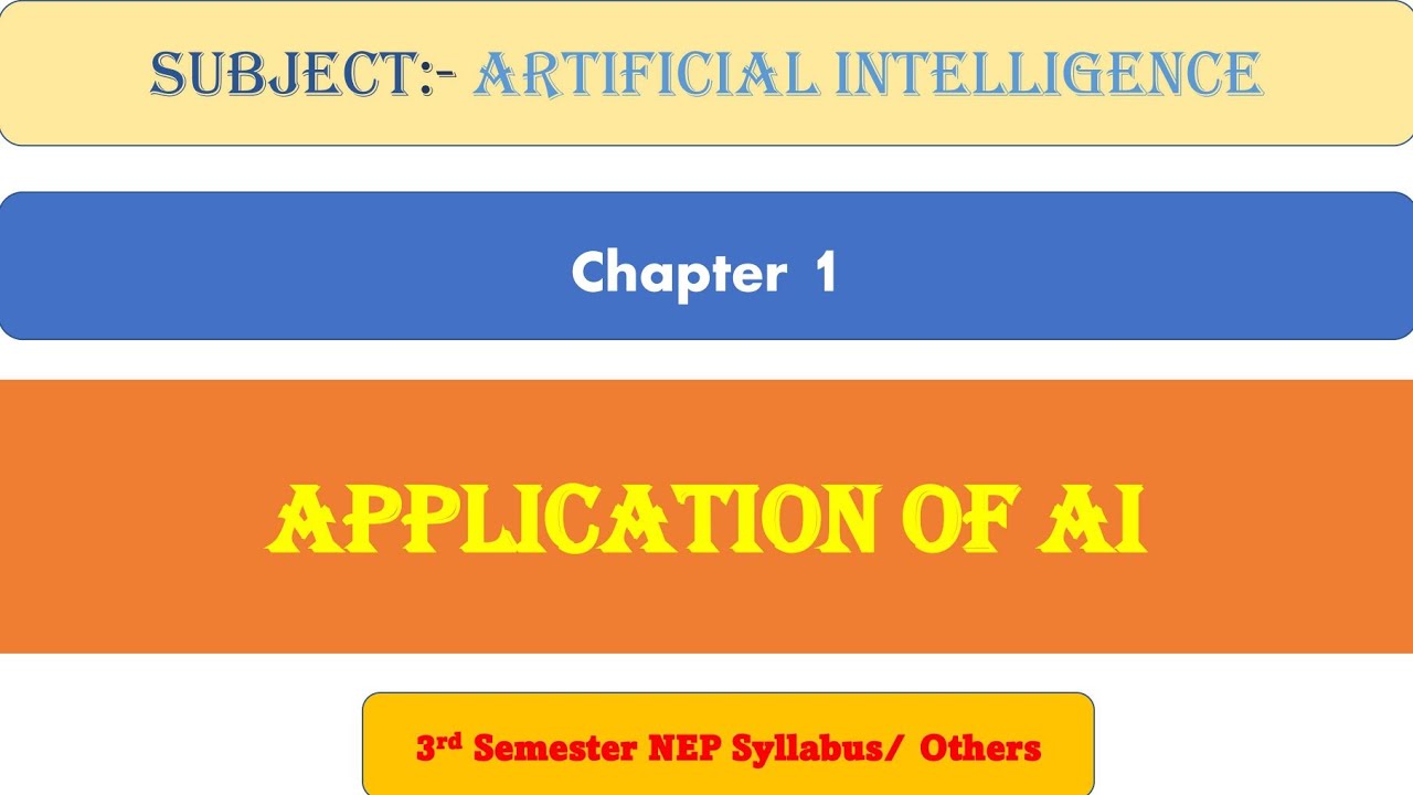 Application of AI NEP Syllabus