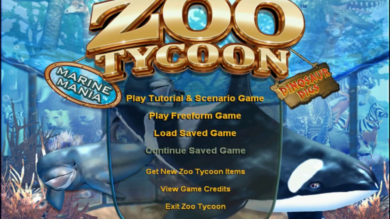 (relaxing) ZOO TYCOON COMPLETE COLLECTION + cheats YouTube