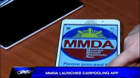Carpooling app allows MMDA to record trips