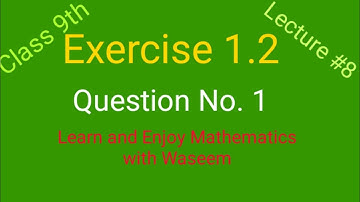 Types of Matrices | Q 1 |  Exercise 1.2 | Chapter 1 | 9th Class Math