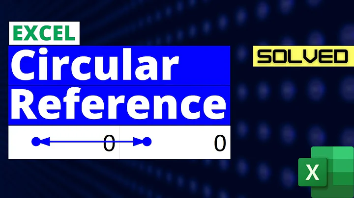 There are one or more circular references where a formula refers to its own cell either directly