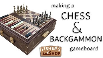 Woodworking: Making a Chess & Backgammon Gameboard