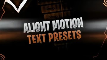 Top 10 text animation 💥 preset 🔥|| Alight motion text preset 🥰 || Animation for you || Treanding xml