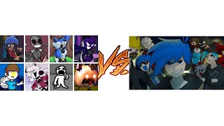 Neonight Vs Tang Split EX but Every Opponent's Turn a Different Character Sings (FNF BATTLE)