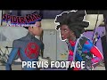 Previs footage  spiderman across the spiderverse 2023