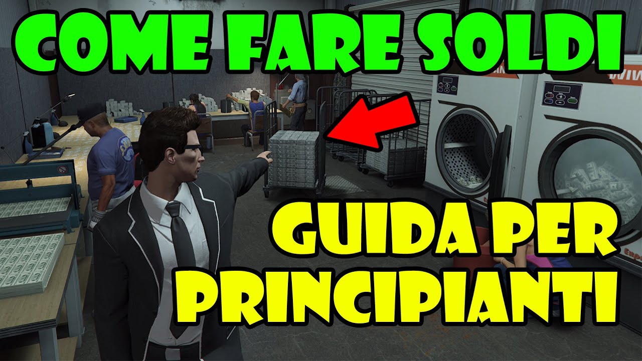 COME INIZIARE A FARE SOLDI SU GTA 5 ONLINE ITA 2024 - YouTube