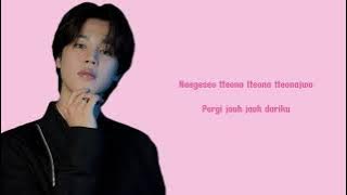 BTS JIMIN ~ LIE (Lirik Lagu Terjemahan)